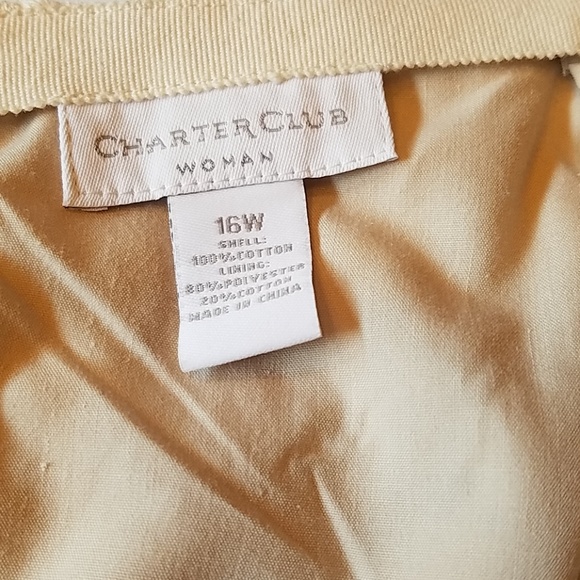 Charter club Daisy lace skirt - Picture 3 of 4